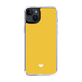Slim Protection Case［ Original - Favorite Color Heart - Yellow ］