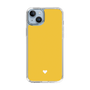 Slim Protection Case［ Original - Favorite Color Heart - Yellow ］