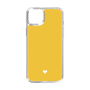Slim Protection Case［ Original - Favorite Color Heart - Yellow ］