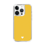Slim Protection Case［ Original - Favorite Color Heart - Yellow ］