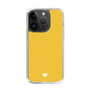Slim Protection Case［ Original - Favorite Color Heart - Yellow ］