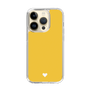 Slim Protection Case［ Original - Favorite Color Heart - Yellow ］