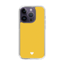 Slim Protection Case［ Original - Favorite Color Heart - Yellow ］
