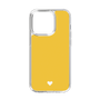 Slim Protection Case［ Original - Favorite Color Heart - Yellow ］