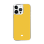Slim Protection Case［ Original - Favorite Color Heart - Yellow ］