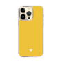 Slim Protection Case［ Original - Favorite Color Heart - Yellow ］