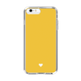 Slim Protection Case［ Original - Favorite Color Heart - Yellow ］