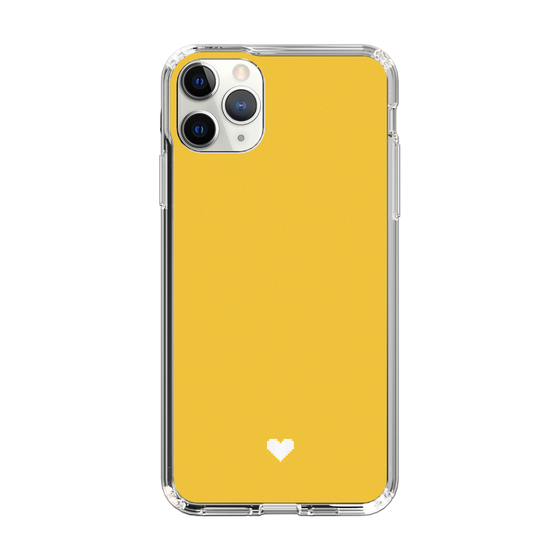 Slim Protection Case［ Original - Favorite Color Heart - Yellow ］