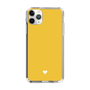 Slim Protection Case［ Original - Favorite Color Heart - Yellow ］
