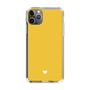 Slim Protection Case［ Original - Favorite Color Heart - Yellow ］