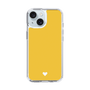 Slim Protection Case［ Original - Favorite Color Heart - Yellow ］