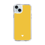 Slim Protection Case［ Original - Favorite Color Heart - Yellow ］