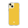 Slim Protection Case［ Original - Favorite Color Heart - Yellow ］