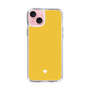 Slim Protection Case［ Original - Favorite Color Heart - Yellow ］