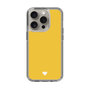 Slim Protection Case［ Original - Favorite Color Heart - Yellow ］