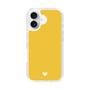 Slim Protection Case［ Original - Favorite Color Heart - Yellow ］