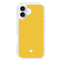 Slim Protection Case［ Original - Favorite Color Heart - Yellow ］
