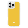 Slim Protection Case［ Original - Favorite Color Heart - Yellow ］