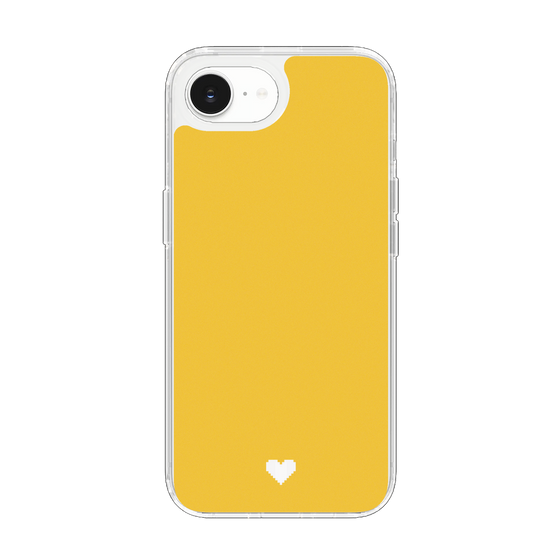 Slim Protection Case［ Original - Favorite Color Heart - Yellow ］