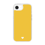 Slim Protection Case［ Original - Favorite Color Heart - Yellow ］
