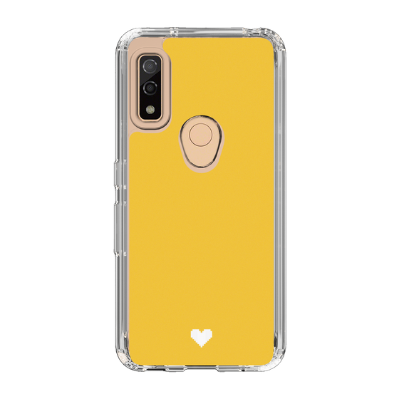 Slim Protection Case［ Original - Favorite Color Heart - Yellow ］