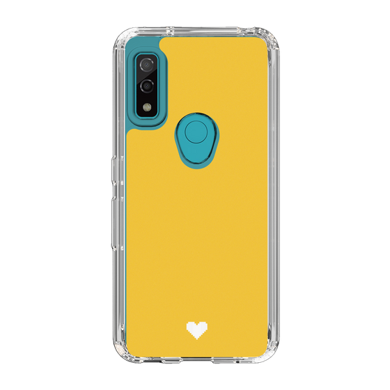 Slim Protection Case［ Original - Favorite Color Heart - Yellow ］