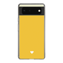 Slim Protection Case［ Original - Favorite Color Heart - Yellow ］