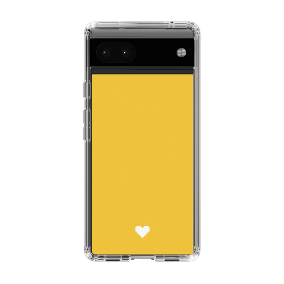 Slim Protection Case［ Original - Favorite Color Heart - Yellow ］
