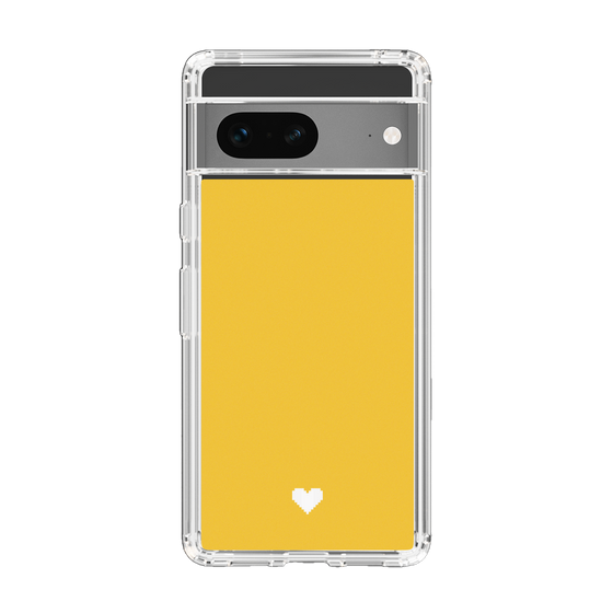 Slim Protection Case［ Original - Favorite Color Heart - Yellow ］