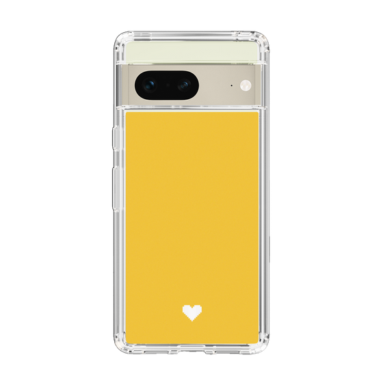 Slim Protection Case［ Original - Favorite Color Heart - Yellow ］