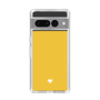 Slim Protection Case［ Original - Favorite Color Heart - Yellow ］