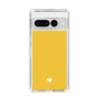 Slim Protection Case［ Original - Favorite Color Heart - Yellow ］