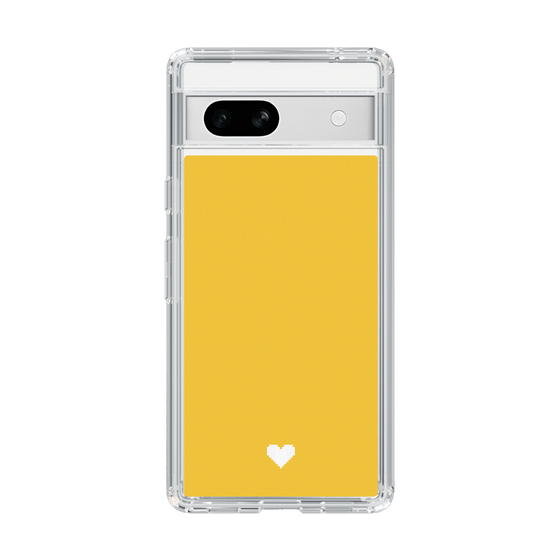 Slim Protection Case［ Original - Favorite Color Heart - Yellow ］