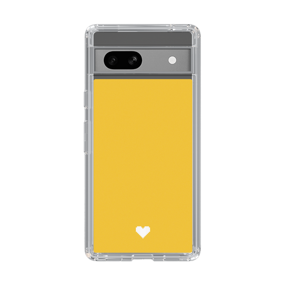 Slim Protection Case［ Original - Favorite Color Heart - Yellow ］