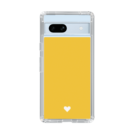 Slim Protection Case［ Original - Favorite Color Heart - Yellow ］