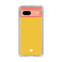 Slim Protection Case［ Original - Favorite Color Heart - Yellow ］