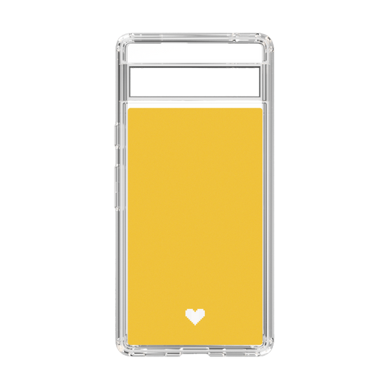 Slim Protection Case［ Original - Favorite Color Heart - Yellow ］