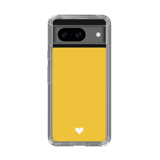 Slim Protection Case［ Original - Favorite Color Heart - Yellow ］