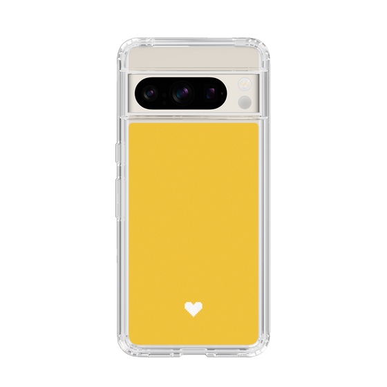 Slim Protection Case［ Original - Favorite Color Heart - Yellow ］