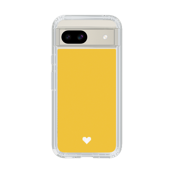 Slim Protection Case［ Original - Favorite Color Heart - Yellow ］