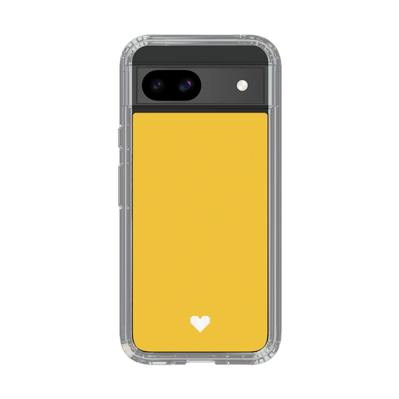 Slim Protection Case［ Original - Favorite Color Heart - Yellow ］