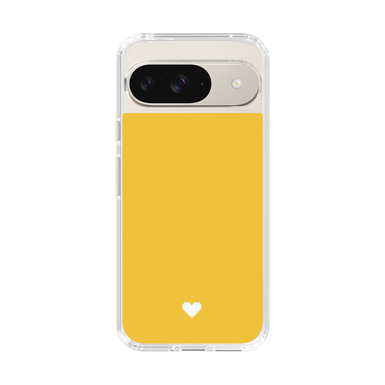 Slim Protection Case［ Original - Favorite Color Heart - Yellow ］