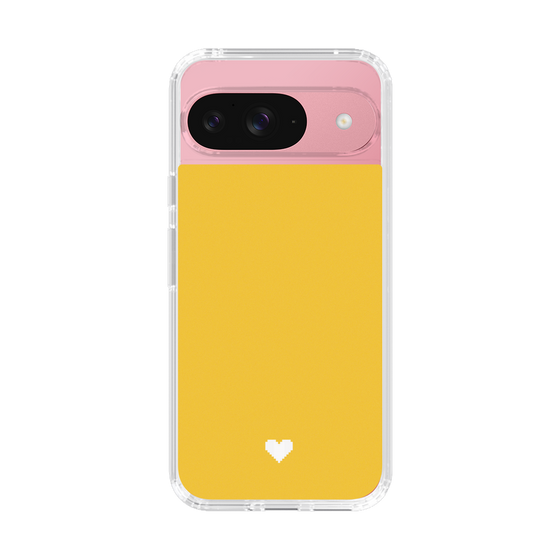 Slim Protection Case［ Original - Favorite Color Heart - Yellow ］