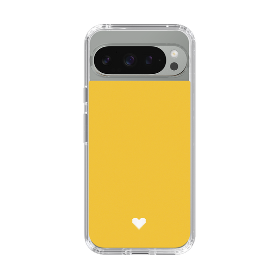 Slim Protection Case［ Original - Favorite Color Heart - Yellow ］
