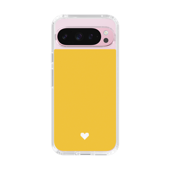Slim Protection Case［ Original - Favorite Color Heart - Yellow ］