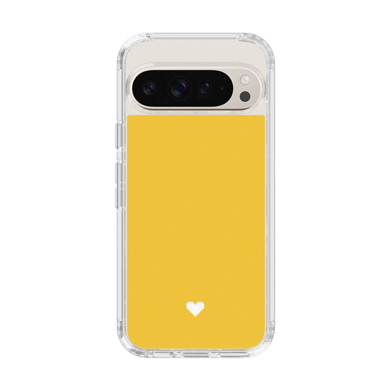 Slim Protection Case［ Original - Favorite Color Heart - Yellow ］