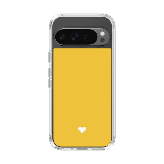 Slim Protection Case［ Original - Favorite Color Heart - Yellow ］