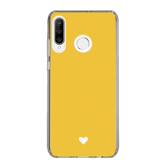 Slim Protection Case［ Original - Favorite Color Heart - Yellow ］