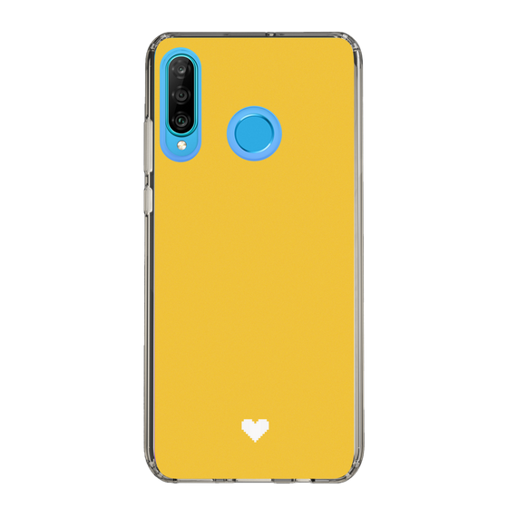 Slim Protection Case［ Original - Favorite Color Heart - Yellow ］