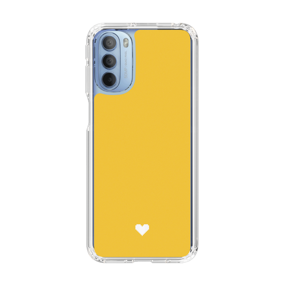 Slim Protection Case［ Original - Favorite Color Heart - Yellow ］